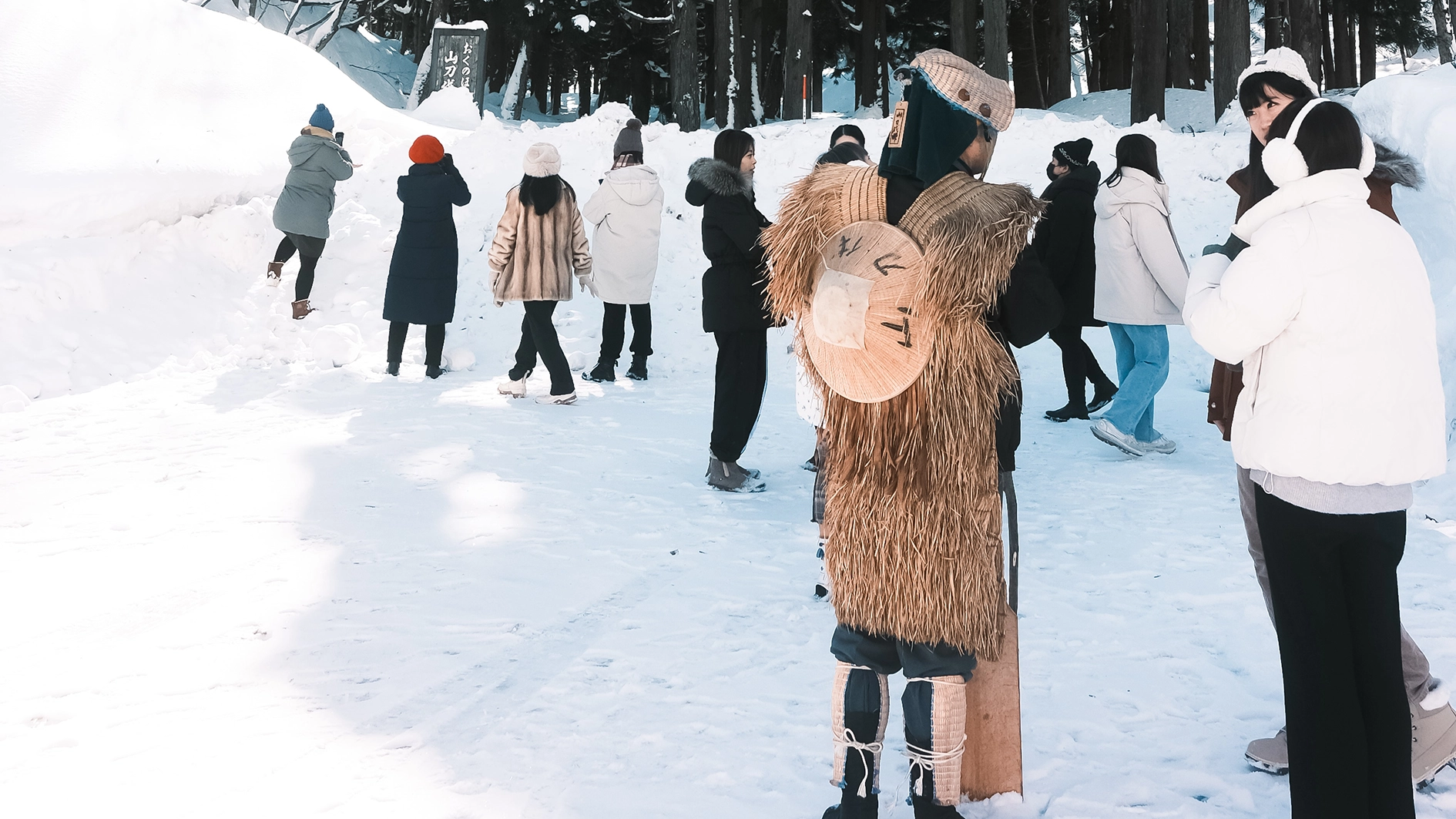 芭蕉10泊のまち滞在型ツアー<br>ミライ「冬」<br>松尾芭蕉が冬に尾花沢に来ていたら